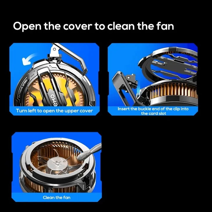 Memo CX07 Cooling fan
